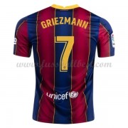 Barcelona Fußball Trikots 2020-21 Antoine Griezmann 7 Heimtrikot..